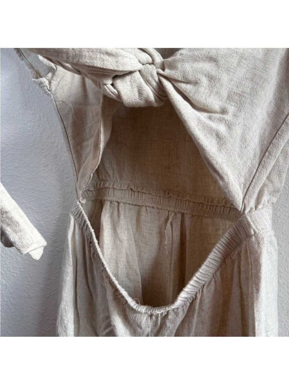 PRINCESS POLLY ‘Ragnar’ Cutout Linen Romper - Picture 7 of 11